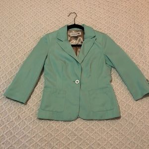 Turquoise blazer
